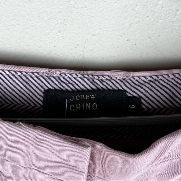 J. Crew NWT Lavender Chino Classic Tab Shorts Size 6 - Picture 2 of 5